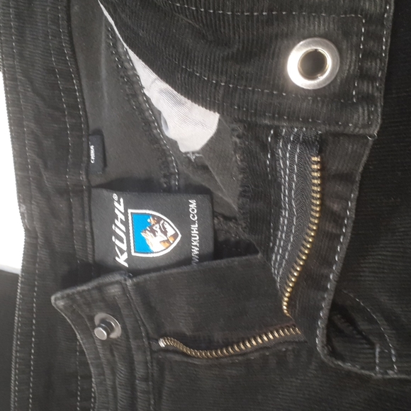 Kuhl Pants - Kuhl Black Corduroy Hiking Pants Women's Size 6